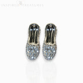 Wizard of OZ Dorothy Crystal Slippers - Earrings